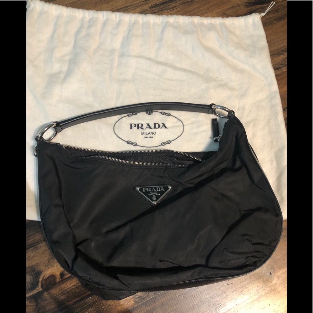 Authentic Nylon Prada purse